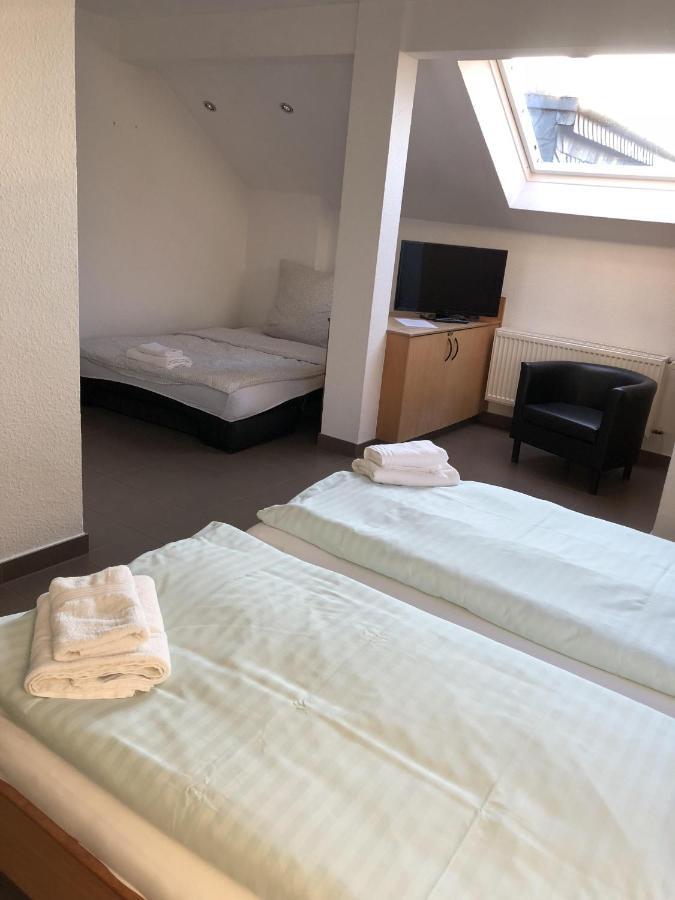 Pension Heimliche Liebe Essen Exterior foto